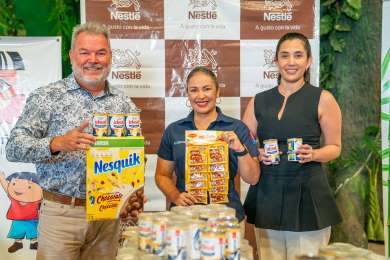 Nestl Hondurea dona insumos al proyecto Nutriendo a los Nios de la Municipalidad en San Pedro Sula