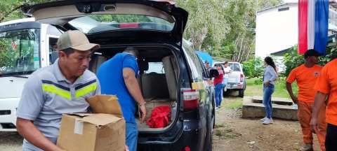 Apoya MITRADEL poblacin afectada por inundaciones en la provincia de Los Santos