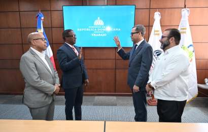 Juramentan a Agustn Burgos como director ejecutivo del Idoppril en Repblica Dominicana