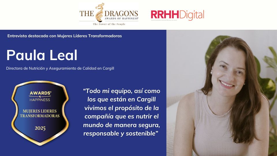 Todo mi equipo, as como los que estn en Cargill vivimos el propsito de la compaa que es nutrir el mundo de manera segura, responsable y sostenible