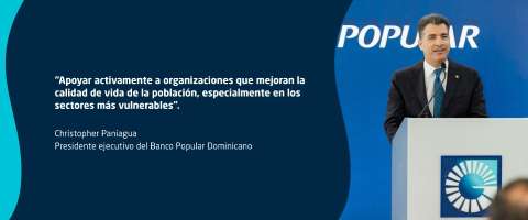 Banco Popular destin RD$120 millones a organizaciones sociales durante el primer semestre de 2025