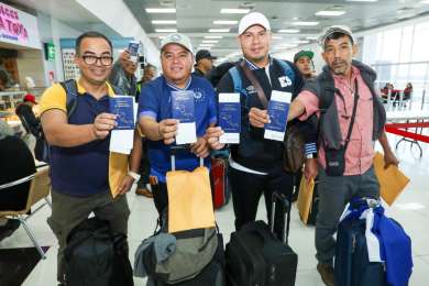 Listo el prximo contingente de trabajadores salvadoreos rumbo a Canad