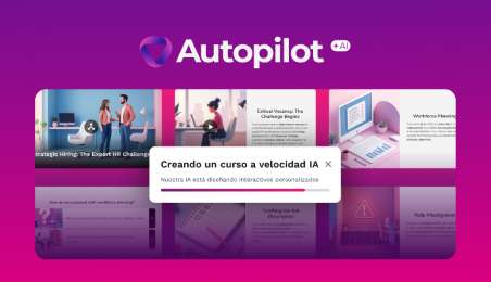 AI Autopilot, nueva IA que crea cursos e-learning de manera automtica