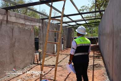 Inspecci�n laboral detecta riesgos para trabajadores y paraliza construcci�n en Cocl�