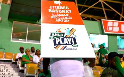 CEMEX Dominicana recolecta residuos slidos en Estadio Tetelo Vargas