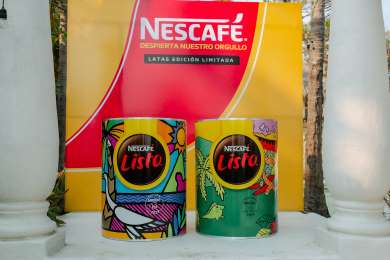 Lanza Nescaf Listo edicin limitada de latas diseadas por artistas salvadoreos